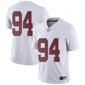 Men's Alabama Crimson Tide #94 DJ Dale White Limited NCAA College Football Jersey 2403KOMB6